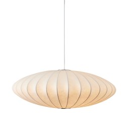 Lampa wisząca SILK FLAT biała 50 cm