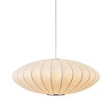 Lampa wisząca SILK FLAT biała 50 cm