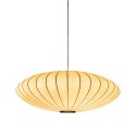 Lampa wisząca SILK FLAT biała 50 cm