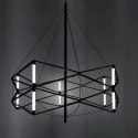 Lampa wisząca SPACE LED czarna 60 cm