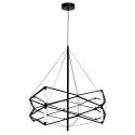 Lampa wisząca SPACE LED czarna 60 cm