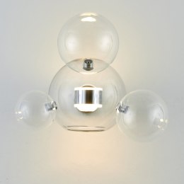 Lampa ścienna BUBBLES -3+1W LED złota 3000 K