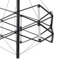 Lampa wisząca SPACE LED czarna 60 cm