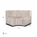 RICHMOND sofa narożna HILLPARK 1 beżowa