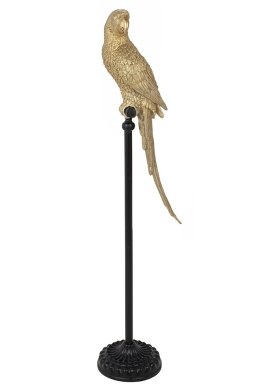 KARE dekoracja stojąca PARROT 116 cm złota