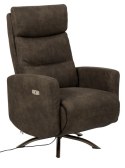 Fotel / recliner Kamares antracytowy