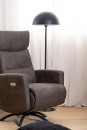 Fotel / recliner Kamares antracytowy