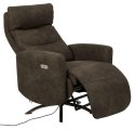 Fotel / recliner Kamares antracytowy