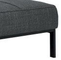 Sofa Perugia szara ciemna