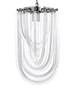 Lampa wisząca MURANO S chrom - szkło, metal