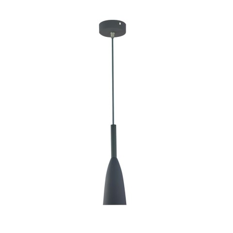 Lampa wisząca Solin 1 szara 1xE27 Light Prestige