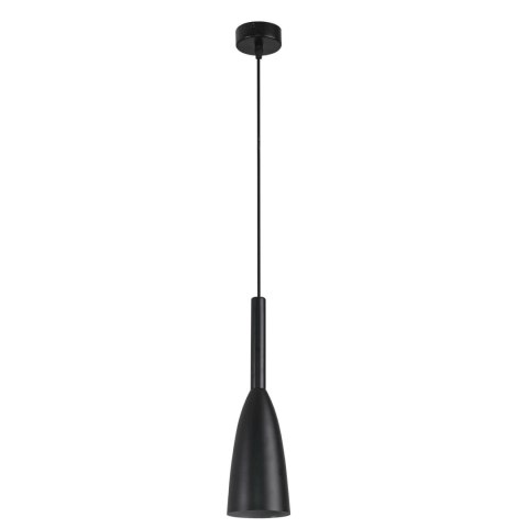 Lampa wisząca Solin 1 czarna 1xE27 Light Prestige