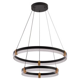 Plum 2 lampa wisząca czarna Light Prestige