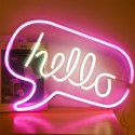 Lampa HELLO Neon LED