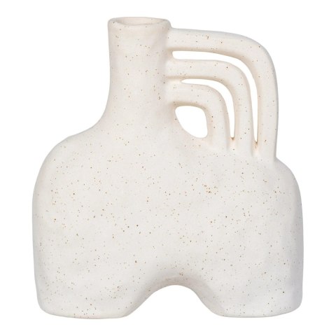 Wazon ceramiczny beżowy