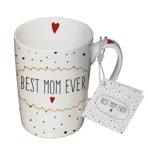 Best Mom Ever Kubek Porcelanowy 250 ml