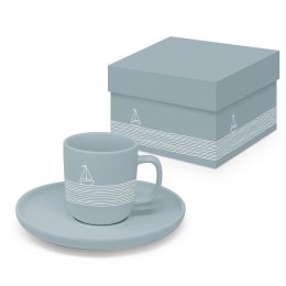 Żaglówka espresso Filiżanka Porcelanowa w Ozdobnym Pudełku 75 ml