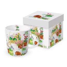 Ogród Kubek Porcelanowy w Ozdobnym Pudełku 350 ml