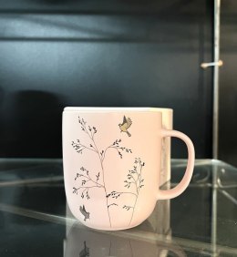 Osaka Różowy Kubek Porcelanowy w Ozdobnym Pudełku 400 ml