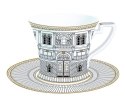 Palazzo Filiżanka Porcelanowa ze Spodkiem w Ozdobnym Pudełku 200 ml