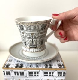 Palazzo Filiżanka Porcelanowa ze Spodkiem w Ozdobnym Pudełku 200 ml