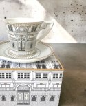 Palazzo Filiżanka Porcelanowa ze Spodkiem w Ozdobnym Pudełku 200 ml