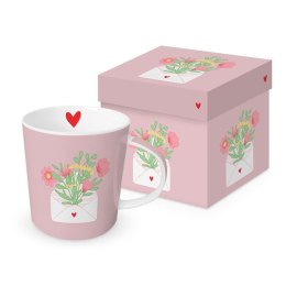 Poczta Kwiatowa Kubek Porcelanowy w Ozdobnym Pudełku 350 ml