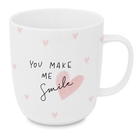 ,You Make Me Smile" Kubek Porcelanowy 400 ml