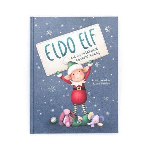 „Eldo Elf and the Patchwork Bashful Bunny" Książeczka dla Dzieci