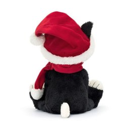 Kot Jellycat w Świątecznej Czapce i Szaliku 32 cm