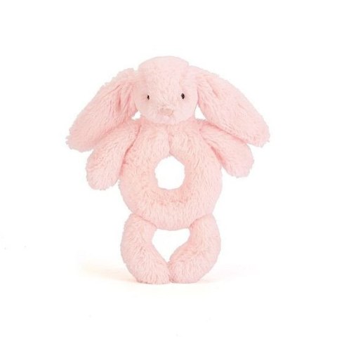 Bashful Grzechotka z królikem różowa 18cm