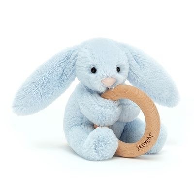 Bashful królik gryzak niebieski 13cm