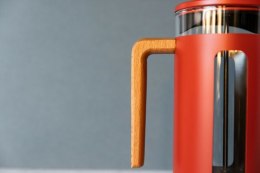 La Cafetiere Pisa Kawiarka Czerwona 1l