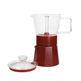 La Cafetière Szklany Ekspres do Kawy Verona Czerwony 290 ml