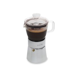 La Cafetière Szklany Ekspres do Kawy Verona Srebrny 290 ml