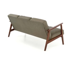 MILANO 3S sofa - oliwkowy tap. Castel 39