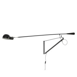 Lampa ścienna MOVE S czarna 135 cm