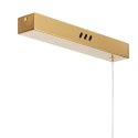 Lampa wisząca LONGIN-120 LED złoty 120 cm