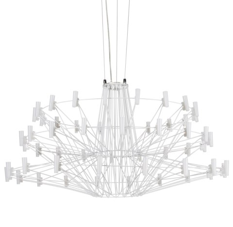 Lampa wisząca MADAME L biała 100 cm