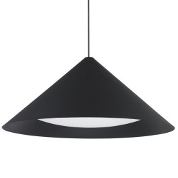 Lampa wisząca TRIANGOLO LED czarna 65 cm