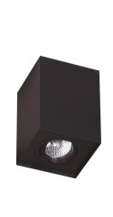 LAMPA SUFITOWA BASIC SQUARE BLACK