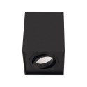 LAMPA SUFITOWA BASIC SQUARE BLACK