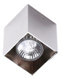 LAMPA SUFITOWA PET SQUARE CHROM, GU10