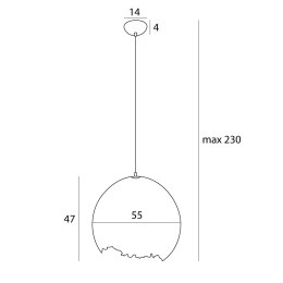 LAMPA WISZĄCA NEST