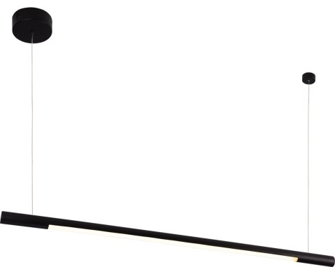 LAMPA WISZĄCA ORGANIC HORIZON 100CM CZARNA