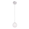 LAMPA WISZĄCA ZOE 1x1,5W CHROMOWA