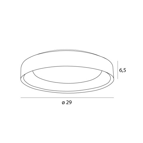 PLAFON TORNADO 29CM