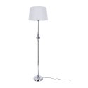 GILLENIA LAMPA PODŁOGOWA 1X60W E27 SREBRNA