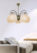 ORBIT LAMPA WISZĄCA 5X60W E27 PATYNOWA MIEDŹ