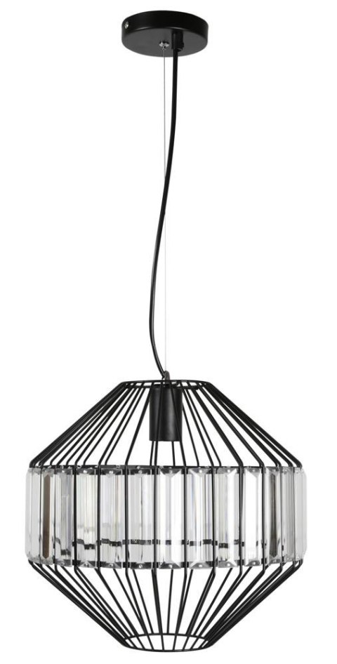 ALVARO 2 LAMPA WISZĄCA 30 1X40W E27 CZARNY